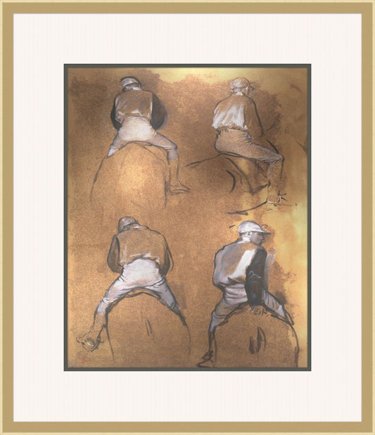 The Riders - Degas