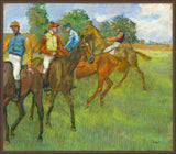 Before the Race, c. 1887-1889 - Edgar Degas