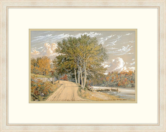 On the Harlem River, William Rickarby Miller, 1855