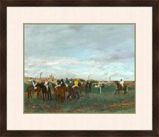 The Races, Edgar Degas, 1872