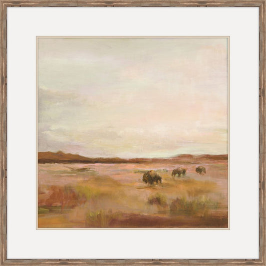 Buffalo Under Big Sky