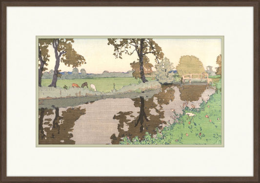 Wiston River, c. 1900-1911, Frank Morley Fletcher