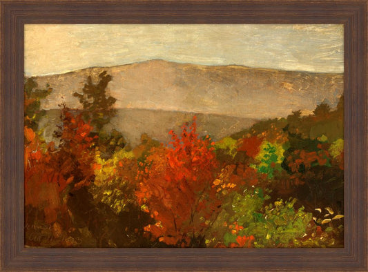 Autumn Tree Tops, Winslow Homer, 1873