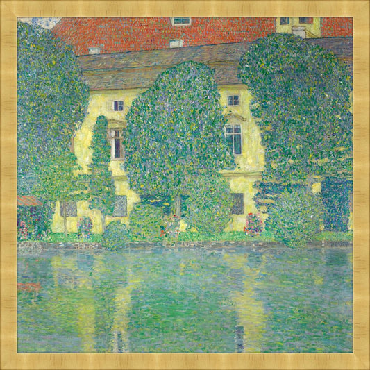 The Schloss Kammer on the Attersee, III, Gustav Klimt, 1910