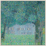 The Farmhouse  Gustav Klimt on Canvas