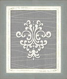 Damask on Gray II