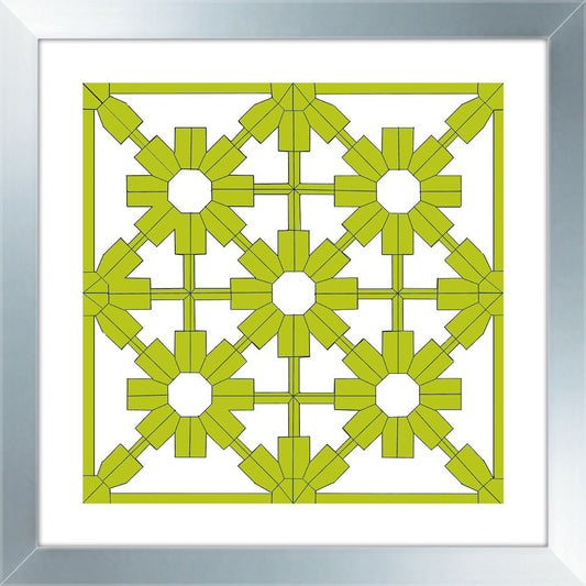 Green Geometric IV