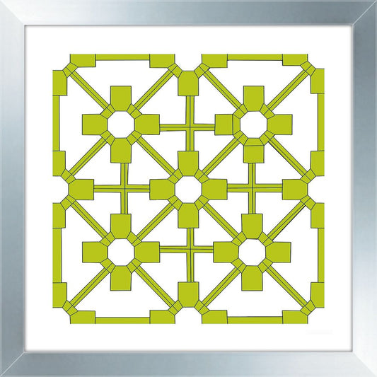 Green Geometric V