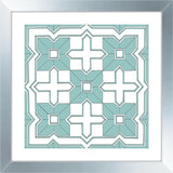 Blue Heather Geometric I