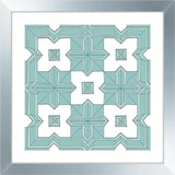 Blue Heather Geometric II