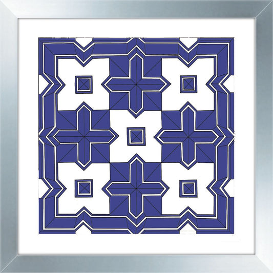 Royal Blue Geometrics II