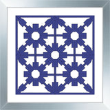 Royal Blue Geometrics IV