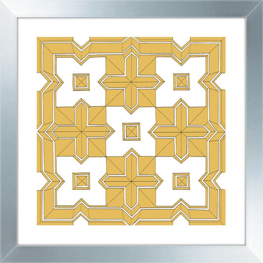 Misted Yellow Geometrics II