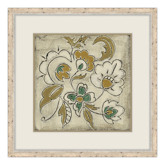 Earthenware Floral III