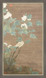 Hibiscus And Egret,1724. Ii