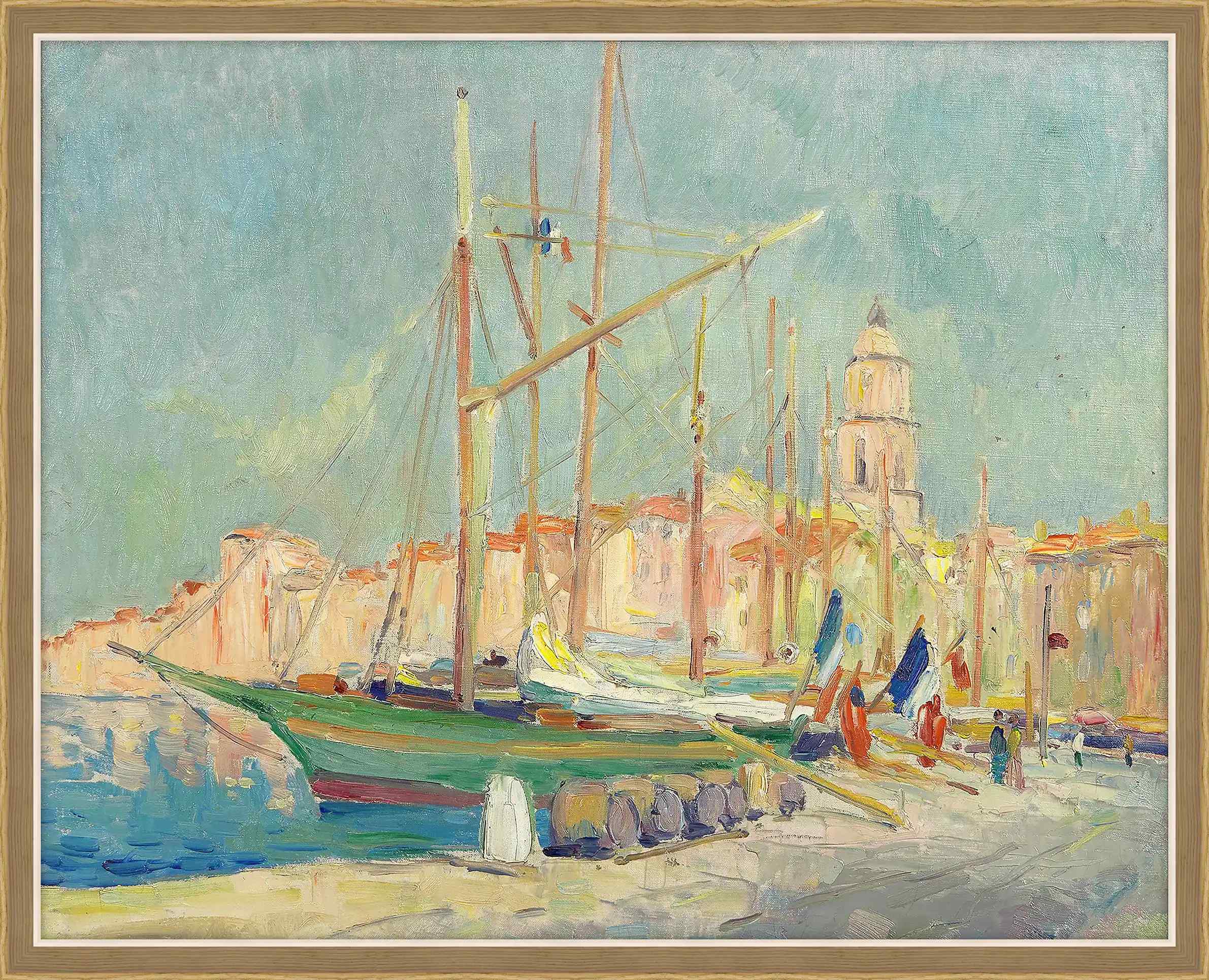 Bateaux Port De Saint Tropez, 1935
