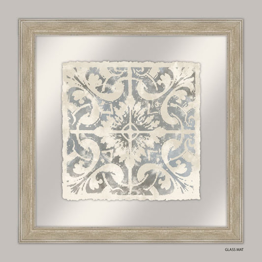 Pretty Silver Tile I