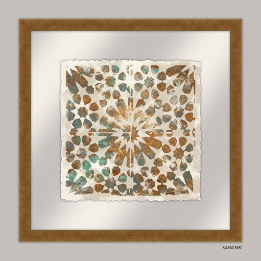 Pretty Copper Tile IV