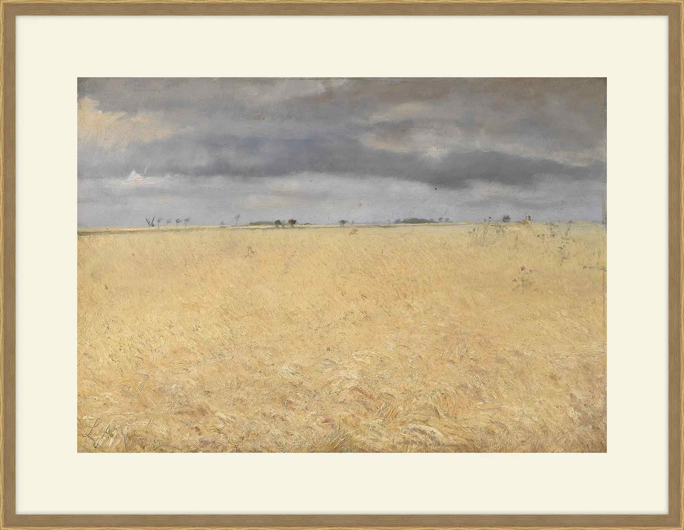 A Rye Field Near Ring Village