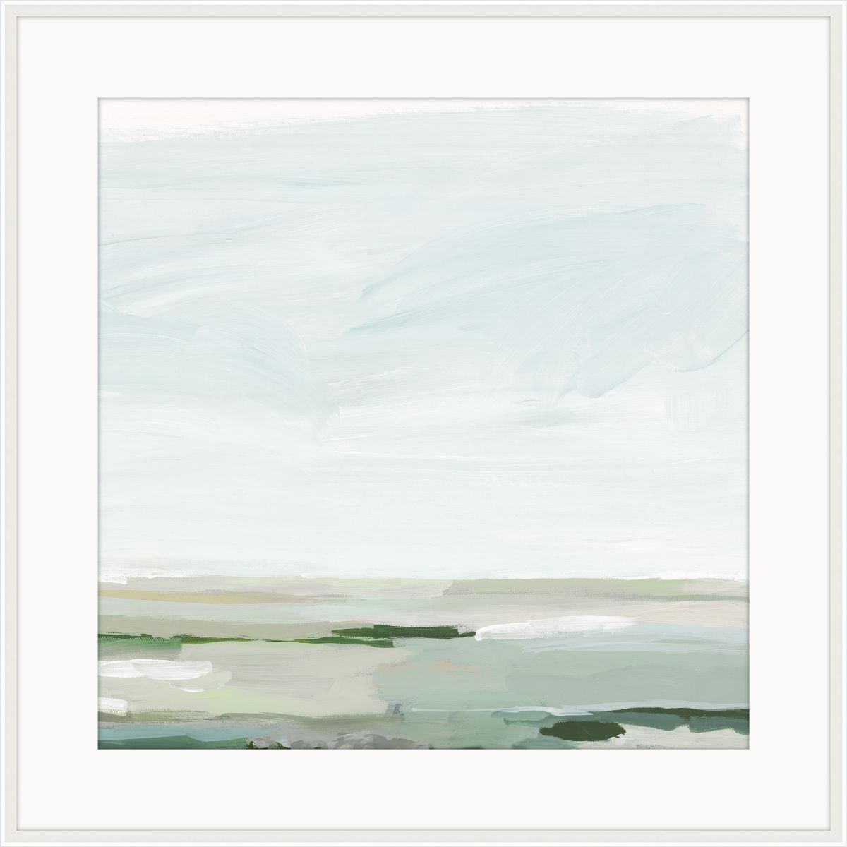 Calm Horizons Over Quite Fields