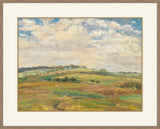 Pasture Landscape In The Summer Light