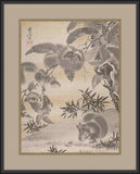 Squirrels Gathering Chestnuts