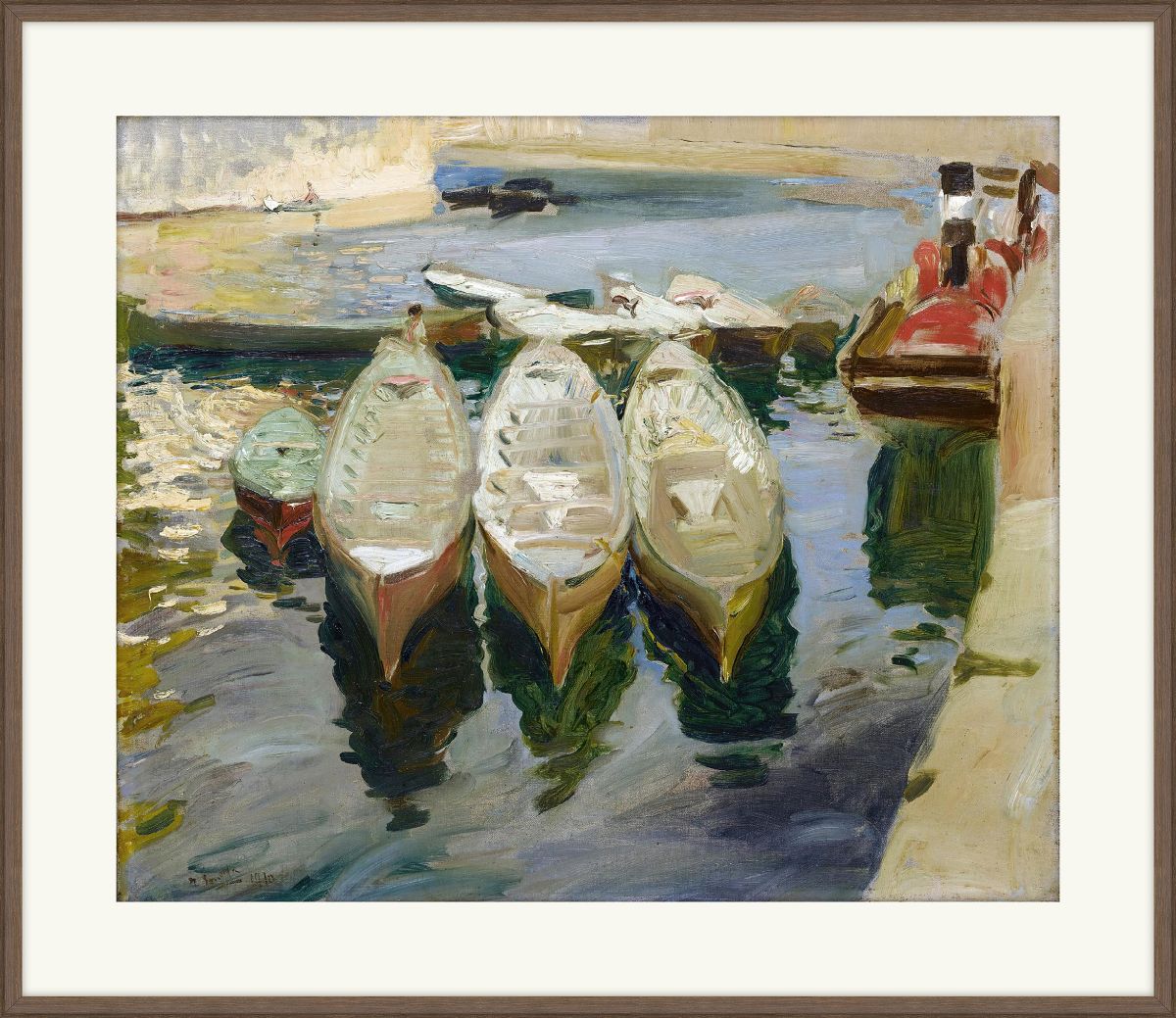 Puerto De Guetaria, Joaquin Sorolla , 1923