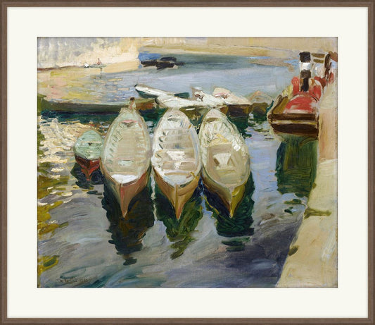 Puerto De Guetaria, Joaquin Sorolla , 1923