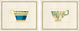 19th Century Tea Cups, Set of Two