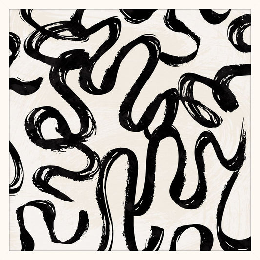 Pretty Swirls in Black II