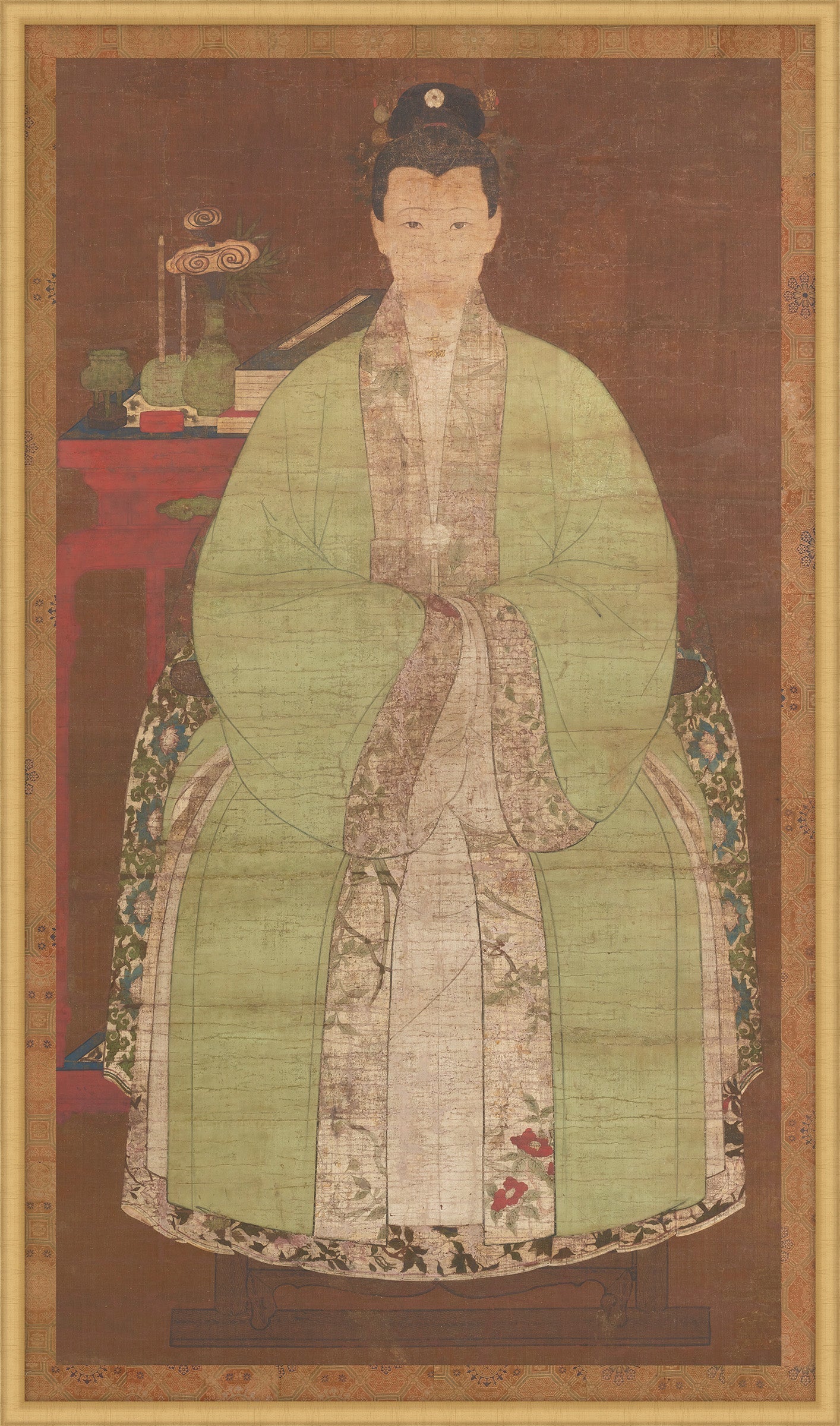 Portrait of a Woman in Green