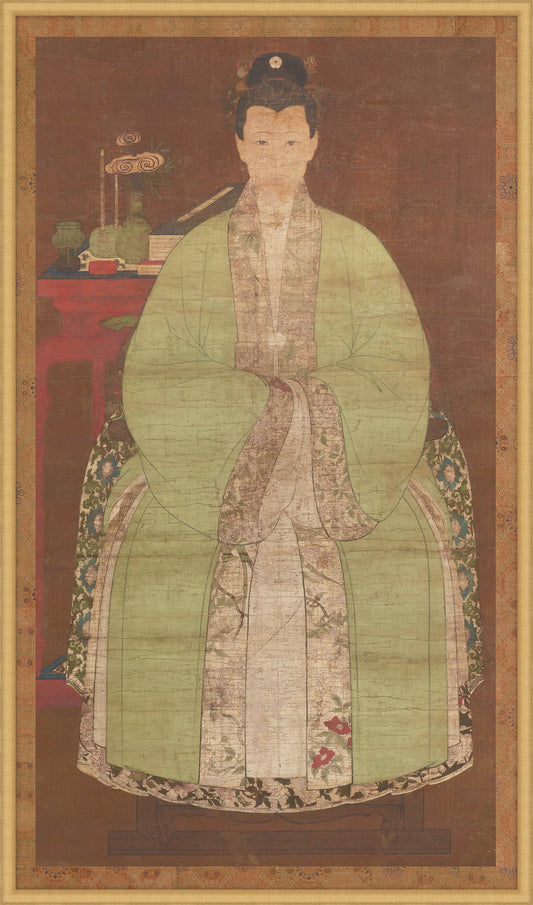 Portrait of a Woman in Green
