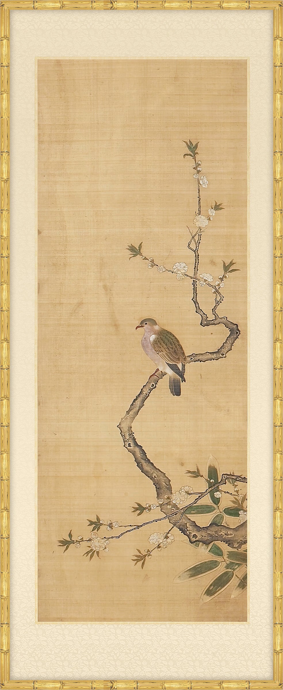 Exotic Birds Panel I, Japanese, 1750
