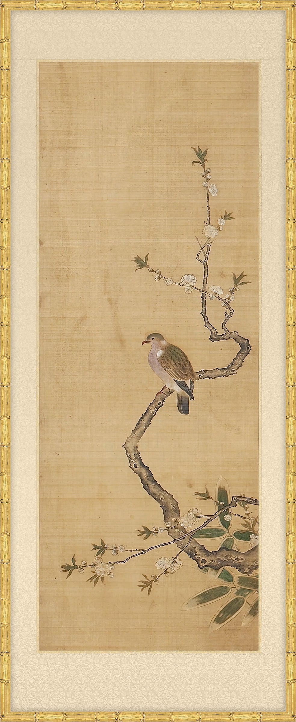 Exotic Birds Panel I, Japanese, 1750
