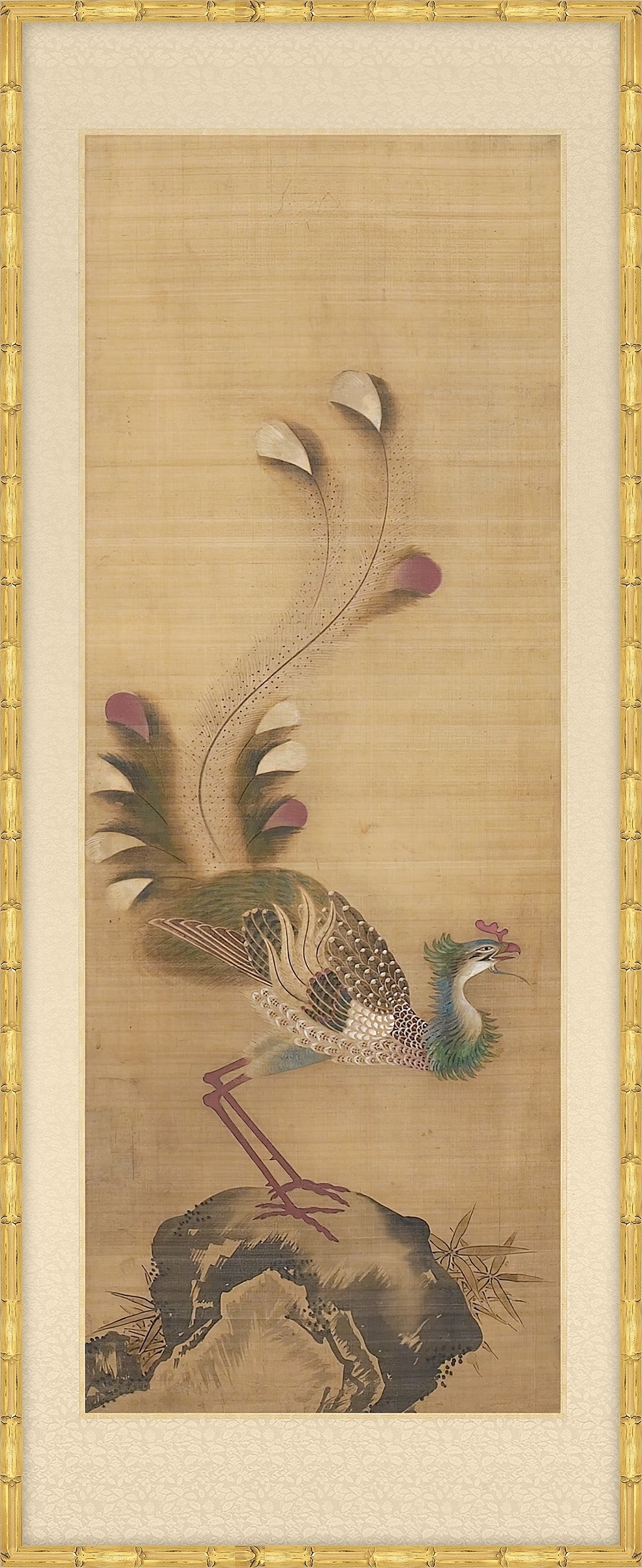 Exotic Birds Panel IV, Japanese, 1750