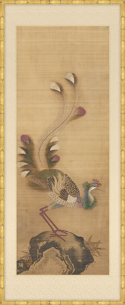 Exotic Birds Panel IV, Japanese, 1750