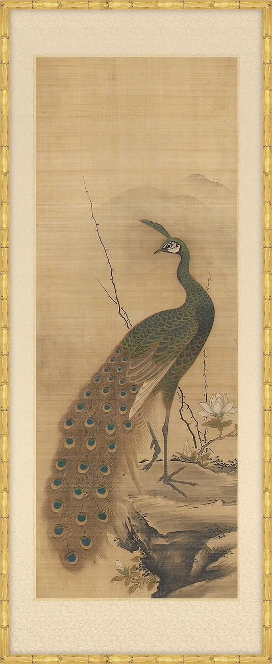 Exotic Birds Panel VI, Japanese, 1750