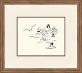 Petite Swimmers with a Ball