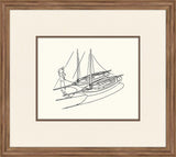 Petite Boating Sketch I