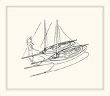 Two Sailboats Sketch