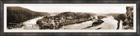 Panorama of Harper's Ferry, WVA, 1912