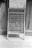 Restaurant Sign, Key West, 1938