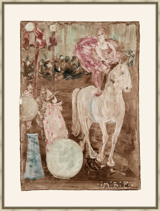 Bareback Rider, c. 1895, Maurice Prendergast