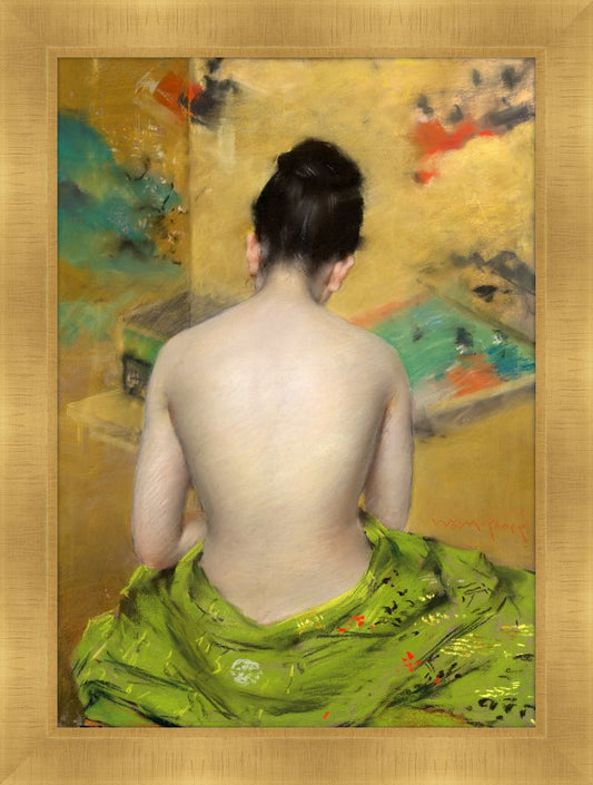 Figure Study, William Merritt Chase, 1888