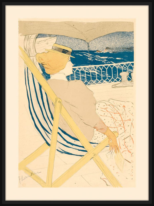 La Passageire, Toulouse-lautrec, 1896