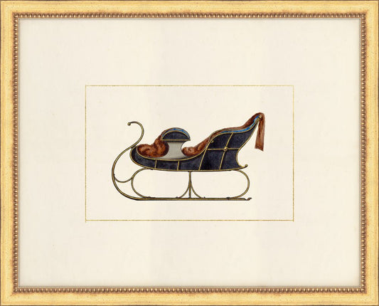 Brewster Sleigh in Gold I