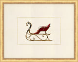 Brewster Sleigh in Gold X