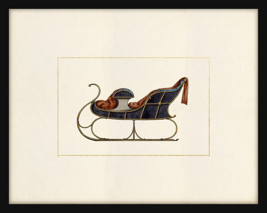 Brewster Sleigh in Black I