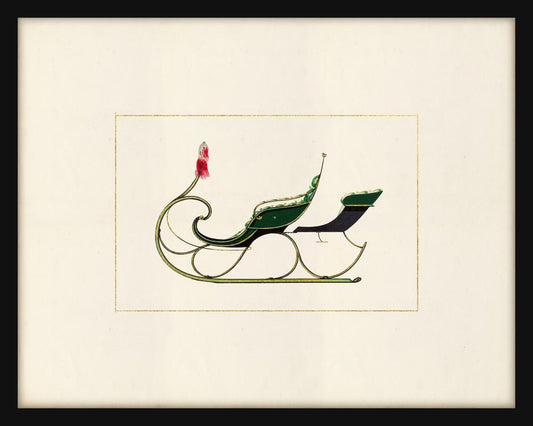 Brewster Sleigh in Black V