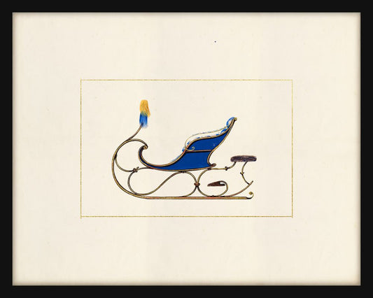 Brewster Sleigh in Black VI